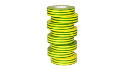 RUBANS VERT JAUNE 20MX19MMX0,15MM