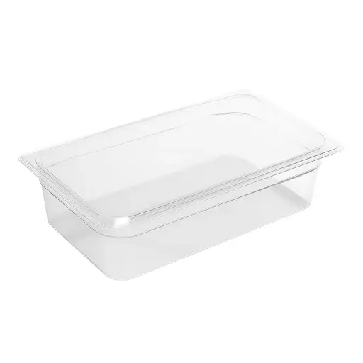 BAC GASTRONOME TRANSPARENT 53x32.5CM TRITAN GN1/1 65MM BPA FREE