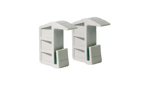 LCA-4000-000 CROCHET D'ANGLE EN COMPOSITE GRIS