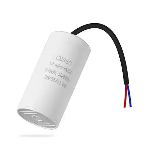 CONDENSATEUR 100 MICROFARAD CBB60 450V ANGEEK 