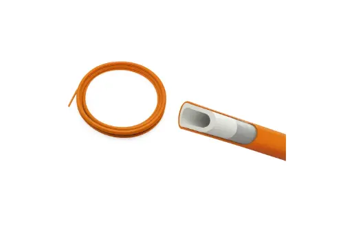 0789C 4MM TUYAU CAPILLAIRE ORANGE 50M