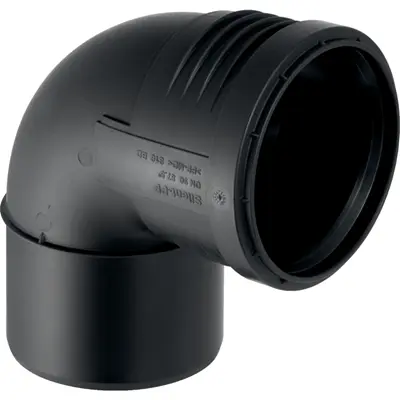 SILENT PP COUDE 87,5° AVEC MANCHON D40