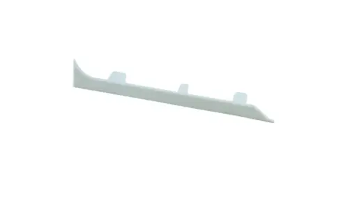 EMBOUT DE PLINTHE BLANC - DROITE