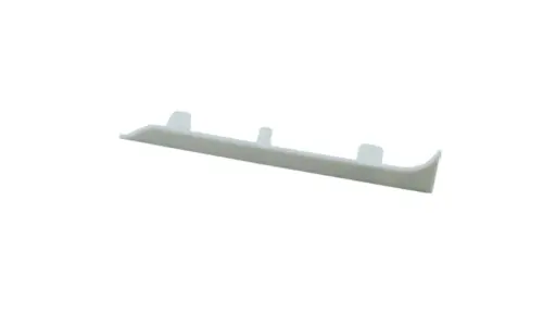 EMBOUT DE PLINTHE BLANC - GAUCHE