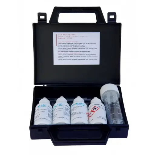  KIT D'ANALYSE DE DURETE EN °F - 1 REACTIF