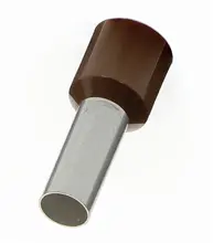 EMBOUT SIMPLE BRUN 10MM2 (100 PCS) 