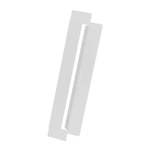 [DECOCLIM-23AM9010-JLAT] PLAQUES LATERALES TAILLE M BLANC (RAL 9010)
