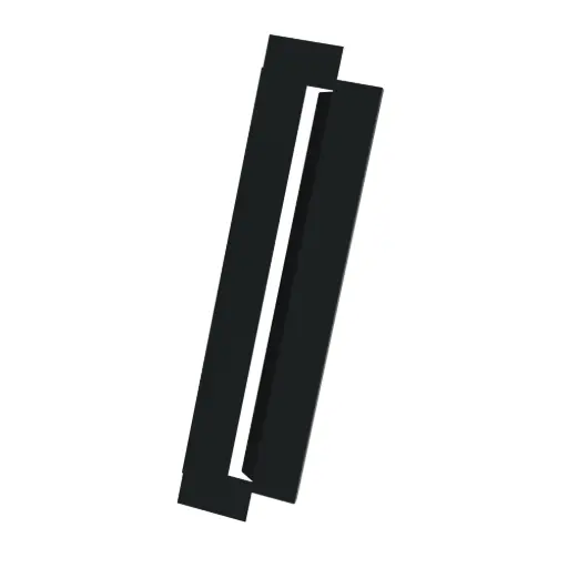 [DECOCLIM-23AXL7016-JLAT] PLAQUES LATERALES TAILLE XL ANTHRACITE (RAL 7016) 