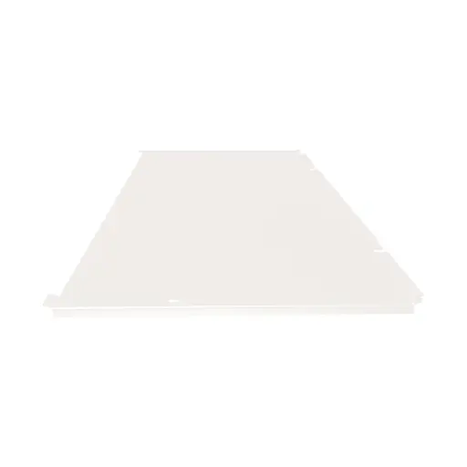 [DECOCLIM-23AL9001-SSF] FACE DE DESSOUS TAILLE L BLANC CREME (RAL 9001) L114xP56CM