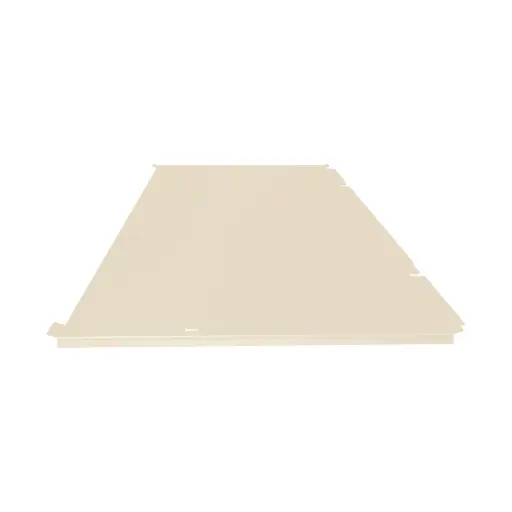 [DECOCLIM-23AS1015-SSF] FACE DE DESSOUS TAILLE S IVOIRE CLAIR (RAL 1015) L94xP46CM