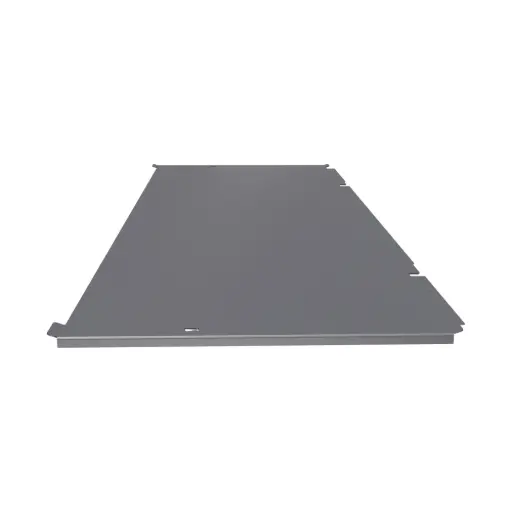 [DECOCLIM-23AL7037-SSF] FACE DE DESSOUS TAILLE L GRIS POUSSIERE (RAL 7037) L114xP56CM