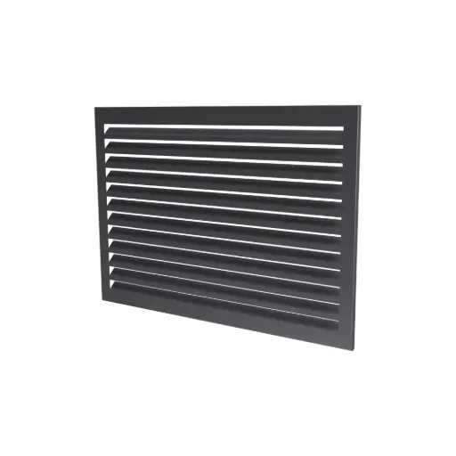 [DECOCLIM-23AL7037-DOS] FACE ARRIERE TAILLE L GRIS POUSSIERE (RAL 7037) H96xL114CM