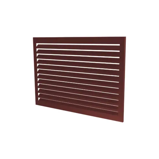 [DECOCLIM-23AM8012-DOS] FACE ARRIERE TAILLE M BRUN ROUGE (RAL 8012) H86xL109CM