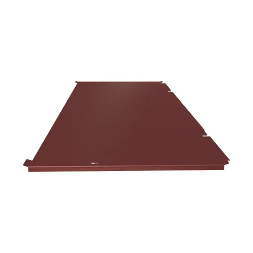 [DECOCLIM-23AXL8012-SSF] FACE DE DESSOUS TAILLE XL-XL+ BRUN ROUGE (RAL 8012) L135xP66CM