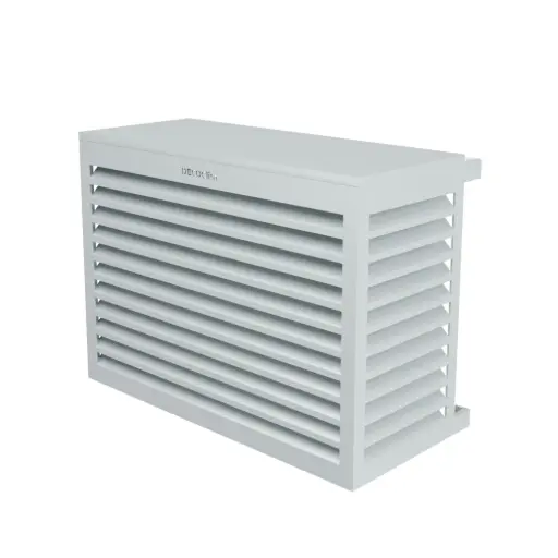 [DECOCLIM-23AS7035] CACHE CLIM TAILLE S GRIS CLAIR (RAL 7035) H68xL90xP45-60CM