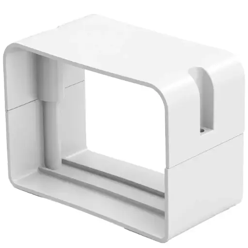 MANCHON 100X75MM RAL 9010 BLANC COOL     